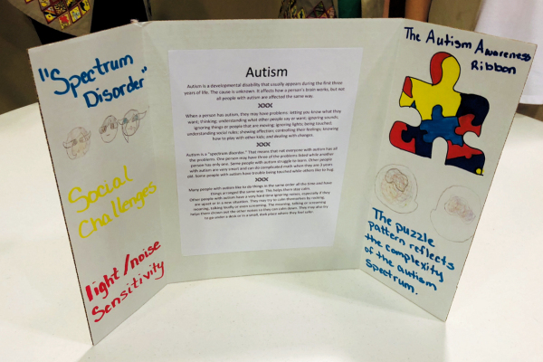 Autism board display