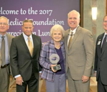 Mrs. Barbara Tanner Honored at Tanner Medical Foundation Lunch