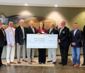 Knights of Columbus Present Gift to Tanner Hospice Care