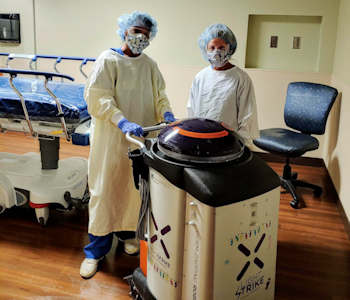 Operation Sanitization: Robots Help Keep Tanner Patients, Visitors Safe